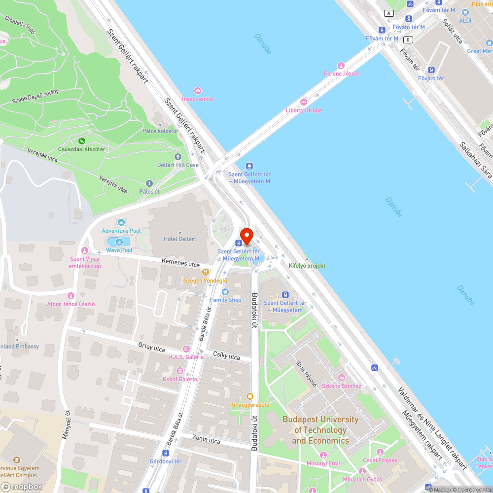 Elhagyott kerékpár bejelentés helye