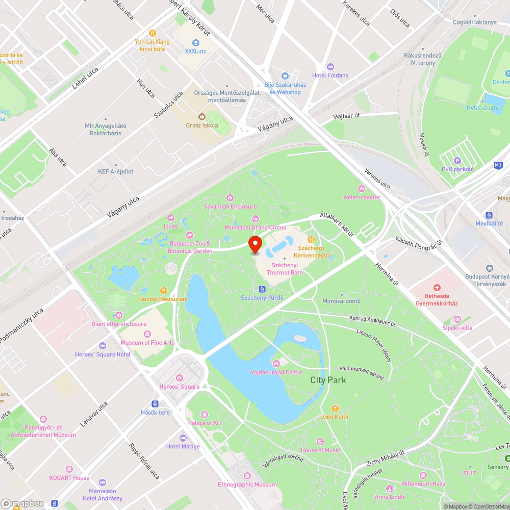 A kerítés megsérült bejelentés helye