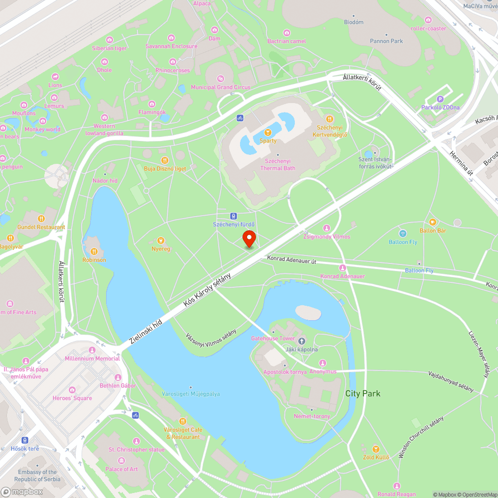 A kerítés megsérült bejelentés helye