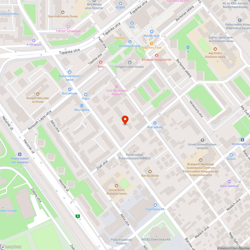 Megdőlt vas vadászkerítés bejelentés helye