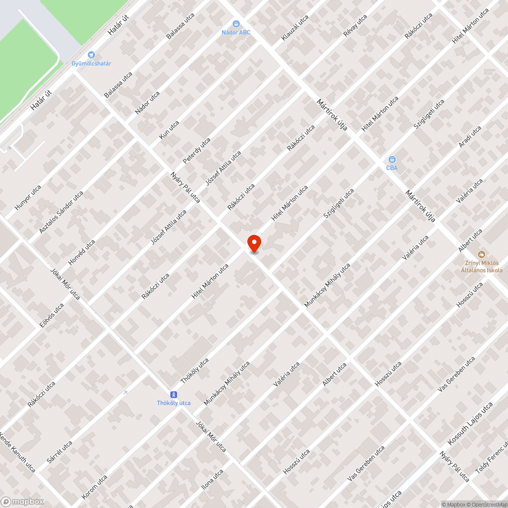 Törött fatámasz bejelentés helye