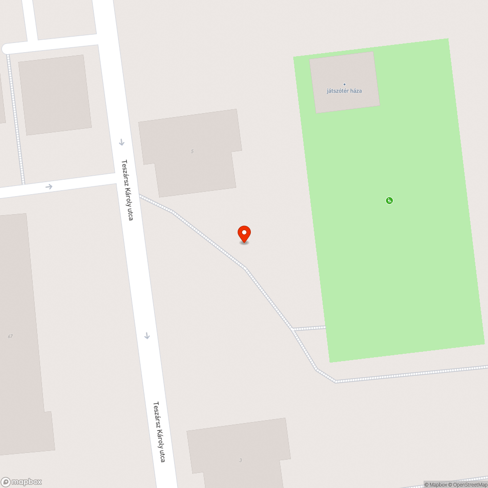 Kidőlt fa bejelentés helye