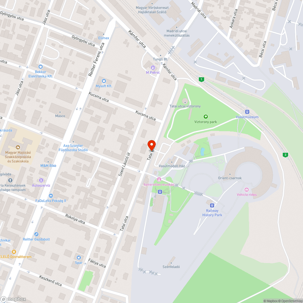 Halott fa bejelentés helye