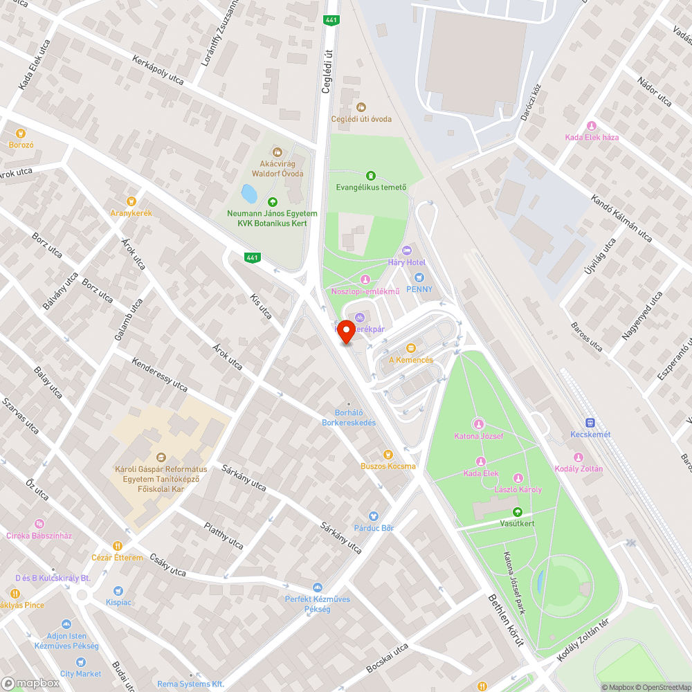 Sérült a kerékpárút burkolata bejelentés helye