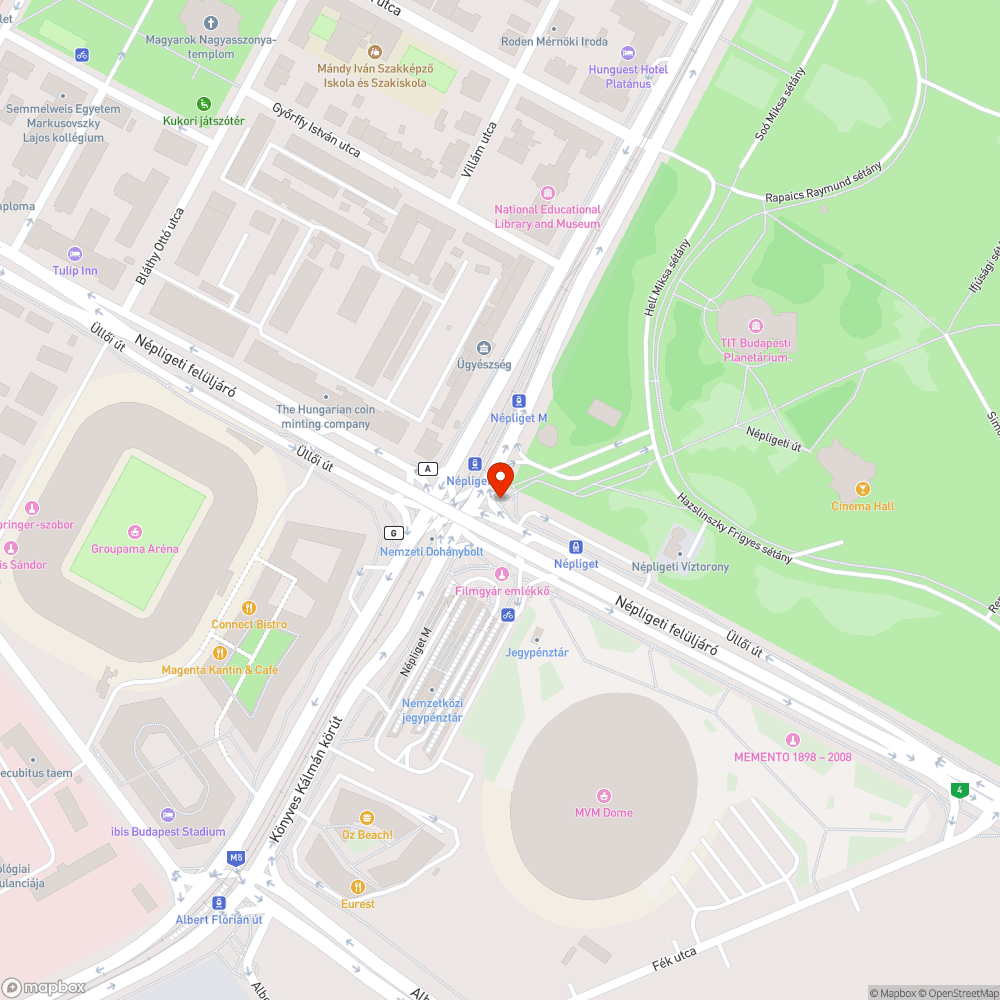 Bebarnult matrica bejelentés helye