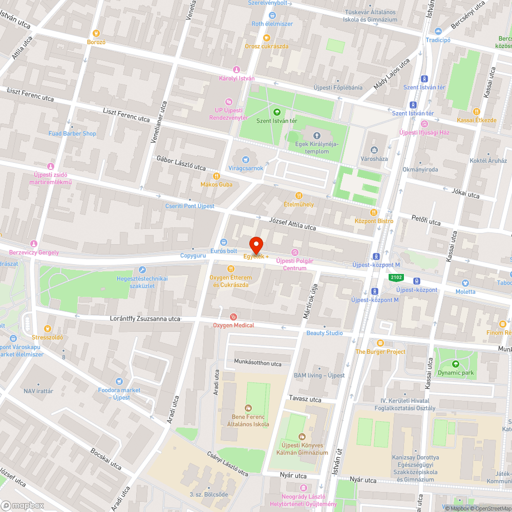 Problémás tűzcsap bejelentés helye