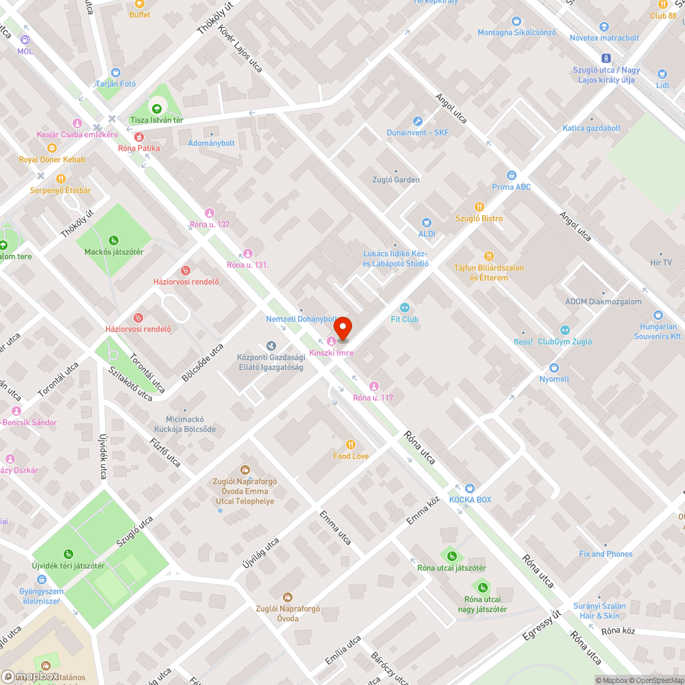 Kilátást takaró növényzet bejelentés helye