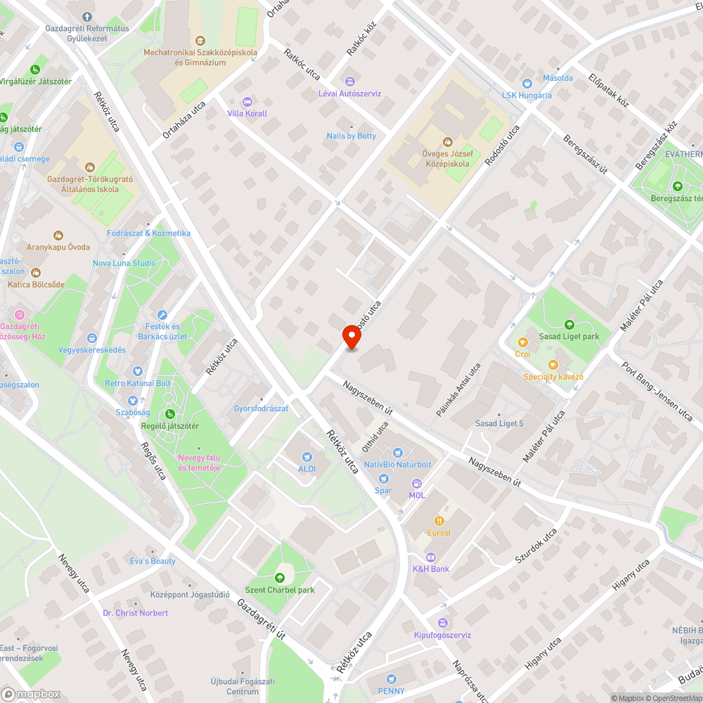 Illegálisan elhelyezett szemét bejelentés helye