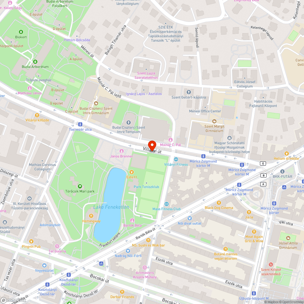 Elhanyagolt járda bejelentés helye