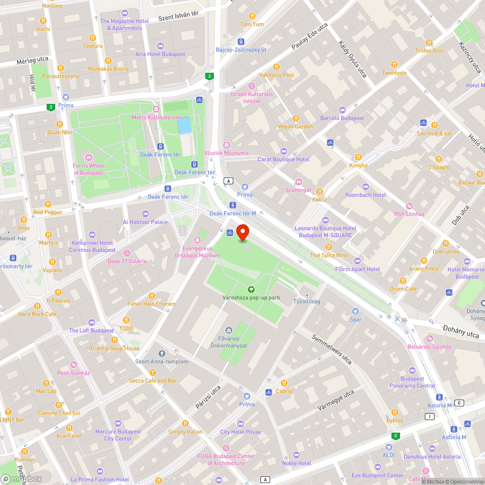 Emberi ürülék a Városháza parkban bejelentés helye