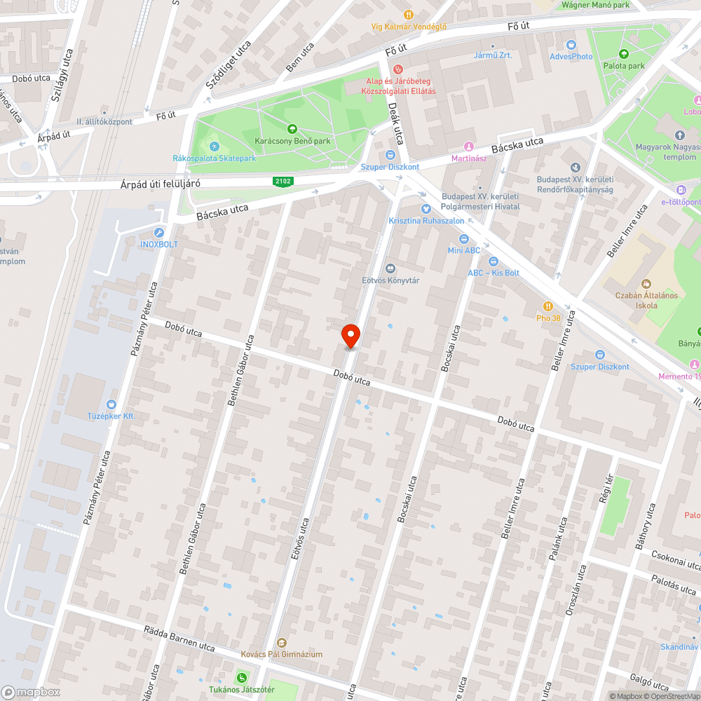 Kidőlt útjelzőtábla bejelentés helye