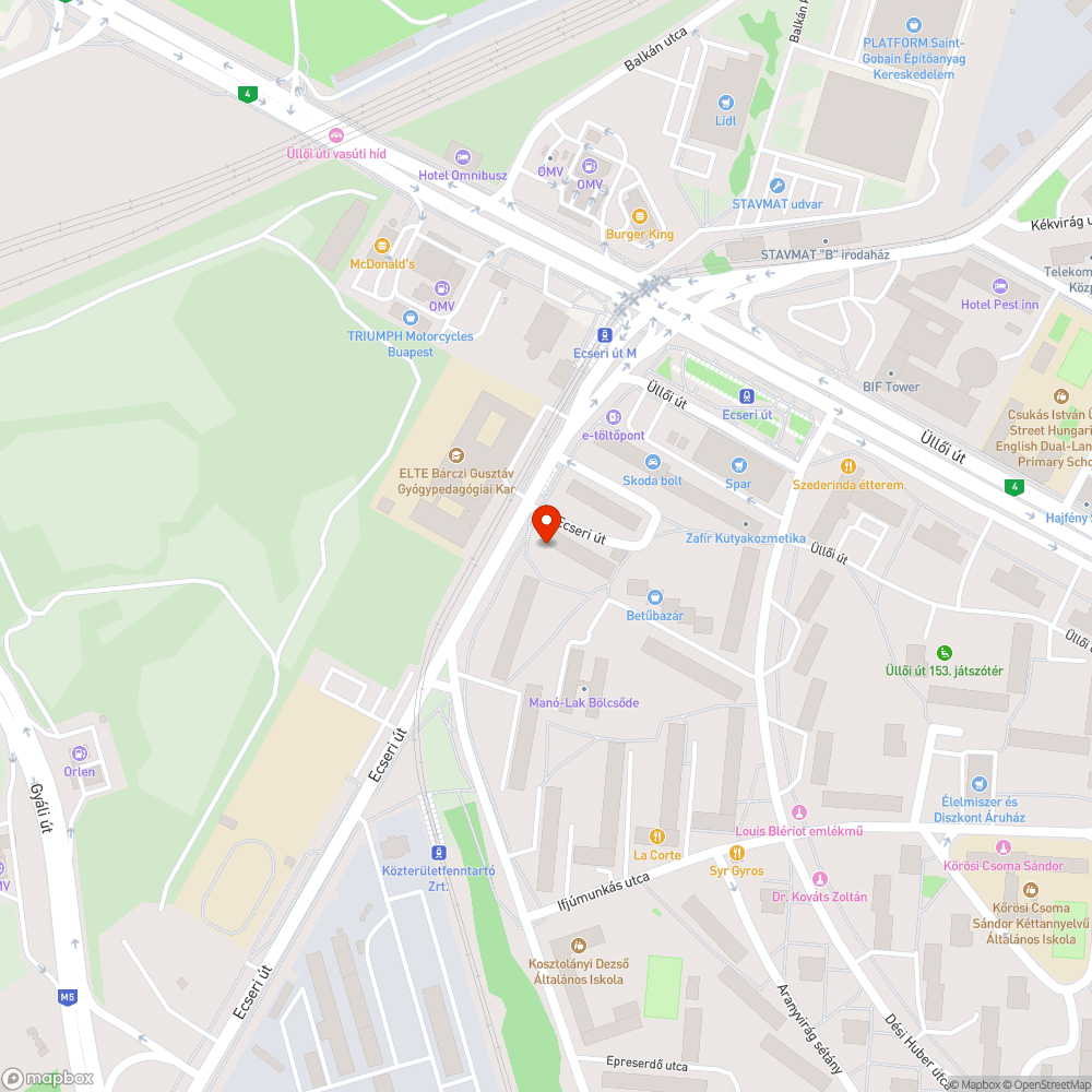 Túlnőtt növényzet bejelentés helye