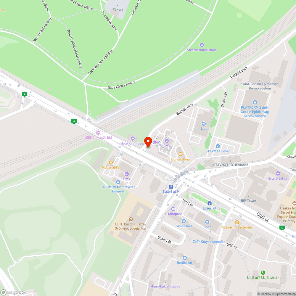 Bicikliútra ránőtt növény bejelentés helye