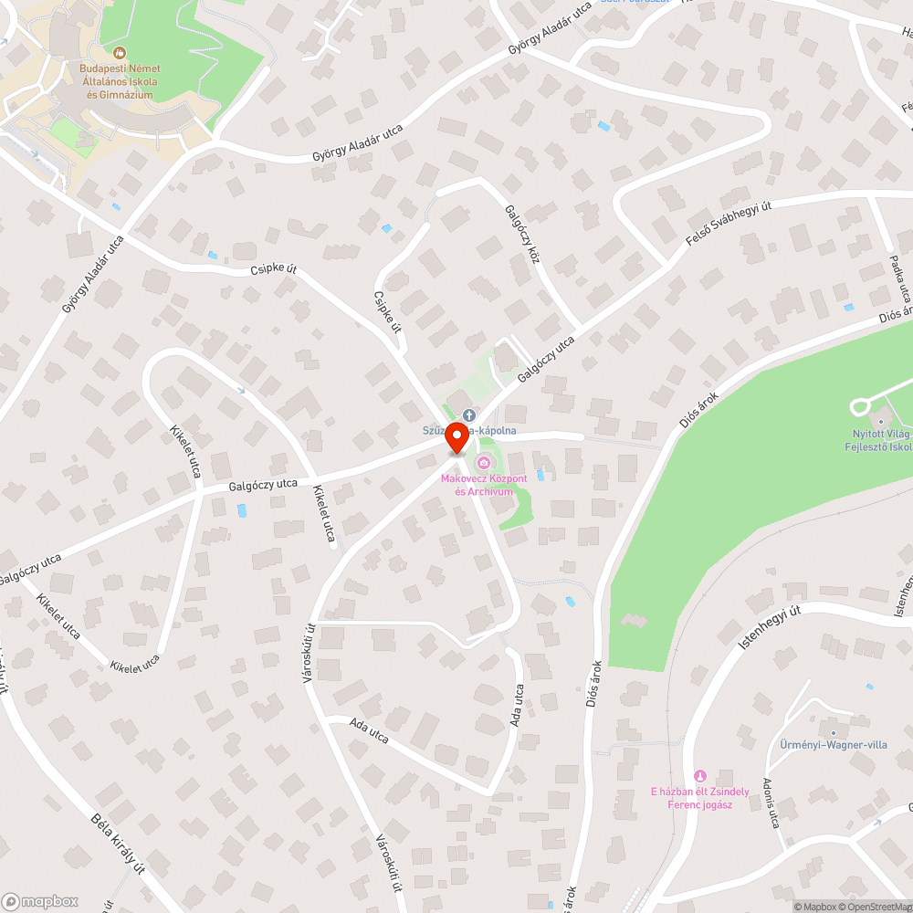 Sebességcsillapító küszöb kérése a Városkúti útra bejelentés helye