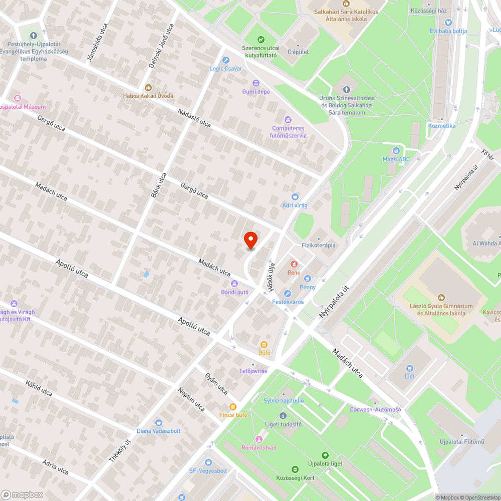 Elhagyott Mercedes bejelentés helye