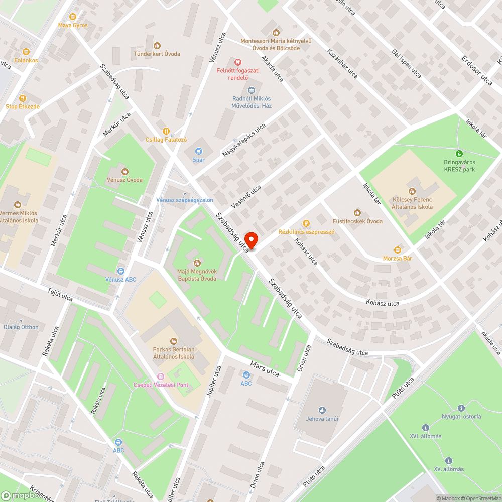 Útfelfestés lekopott, hiányos bejelentés helye