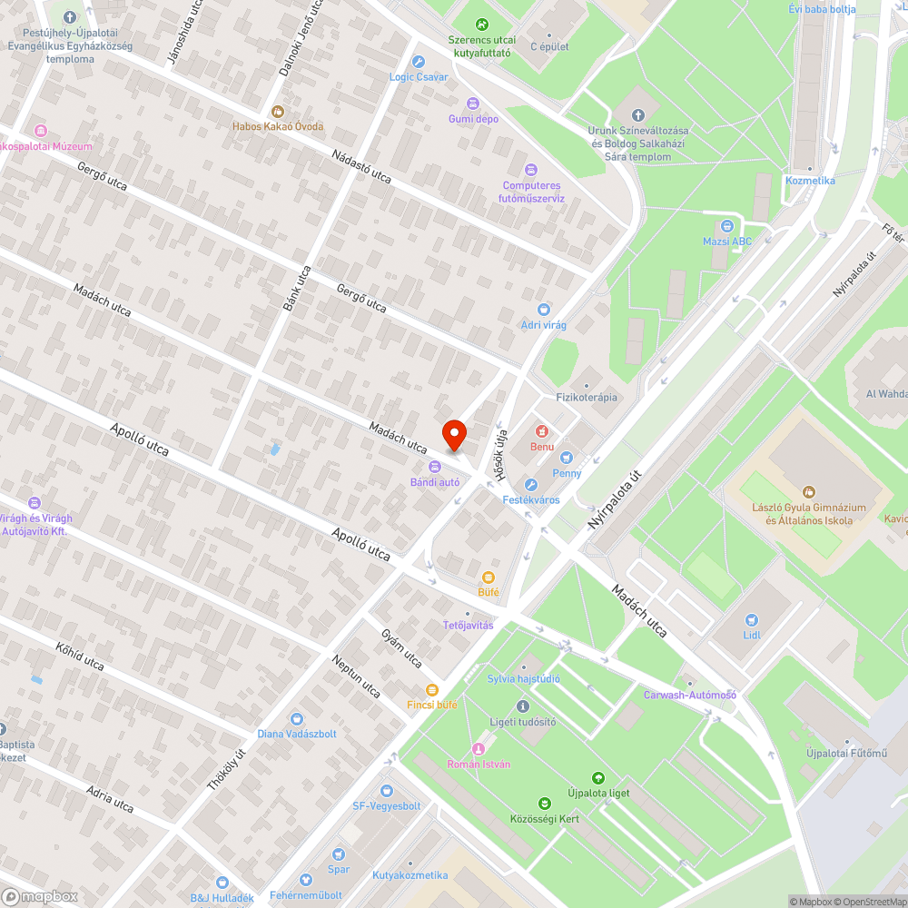 Elhagyott Peugeot bejelentés helye