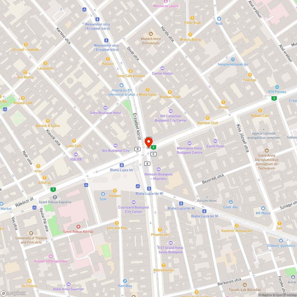 Kiégett közlekedési lámpa bejelentés helye