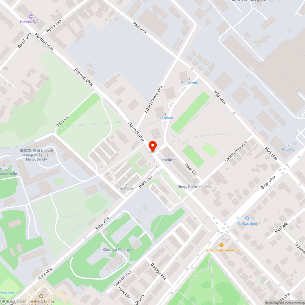 Nem világít az oszlop bejelentés helye