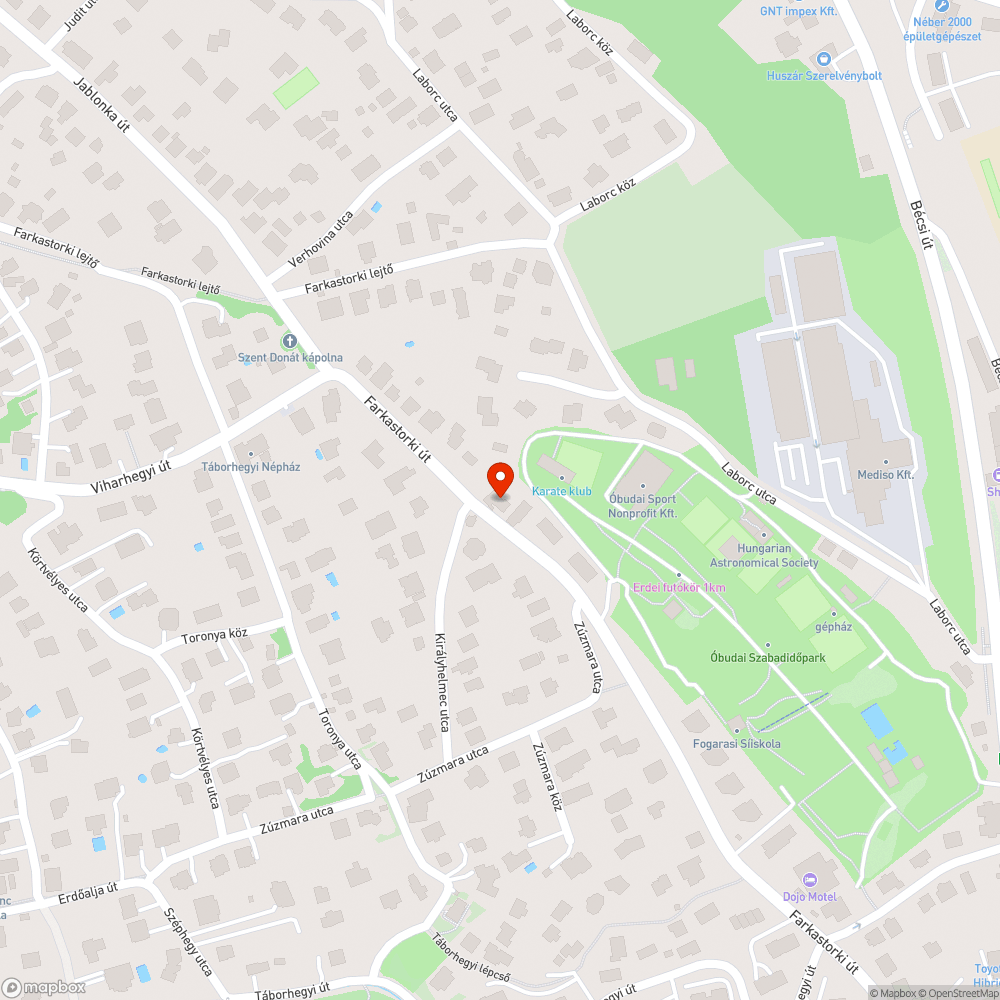 Rollerek bejelentés helye