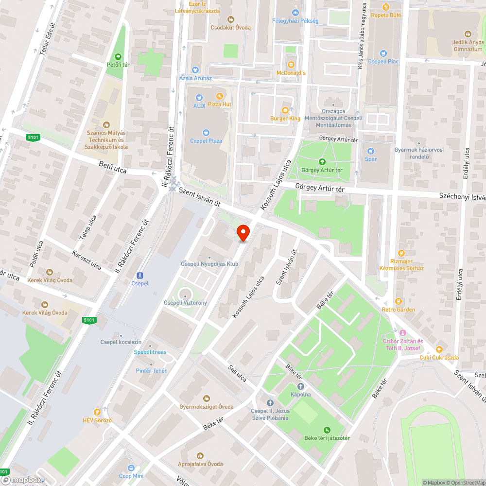 Besüllyedt esőelvezető fedlap bejelentés helye