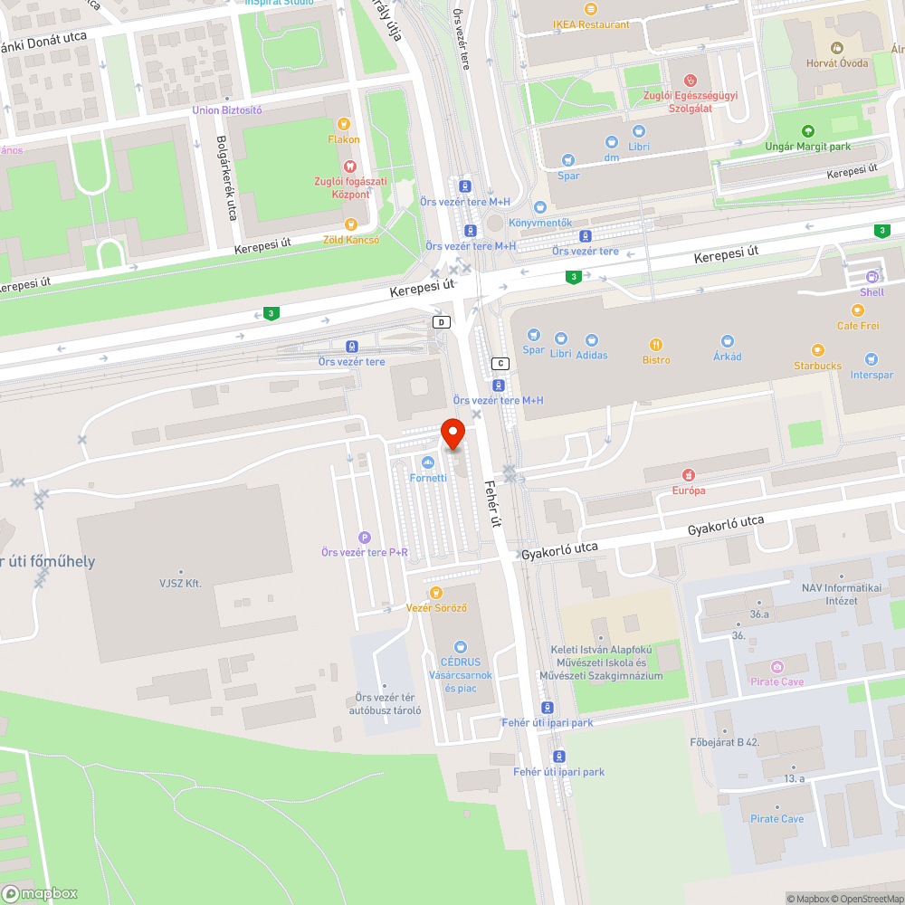 Megdőlt, omladozó téglafal bejelentés helye