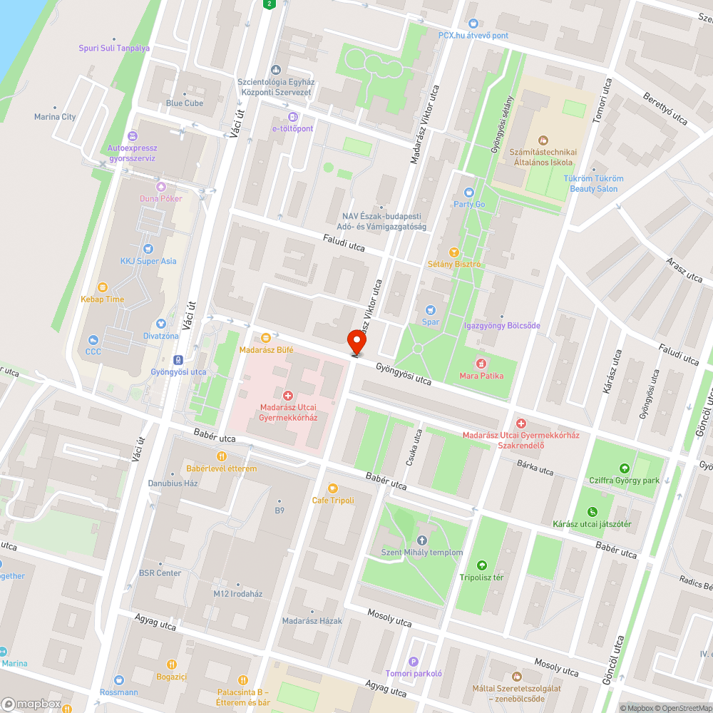 Kettéhasadt tábla bejelentés helye