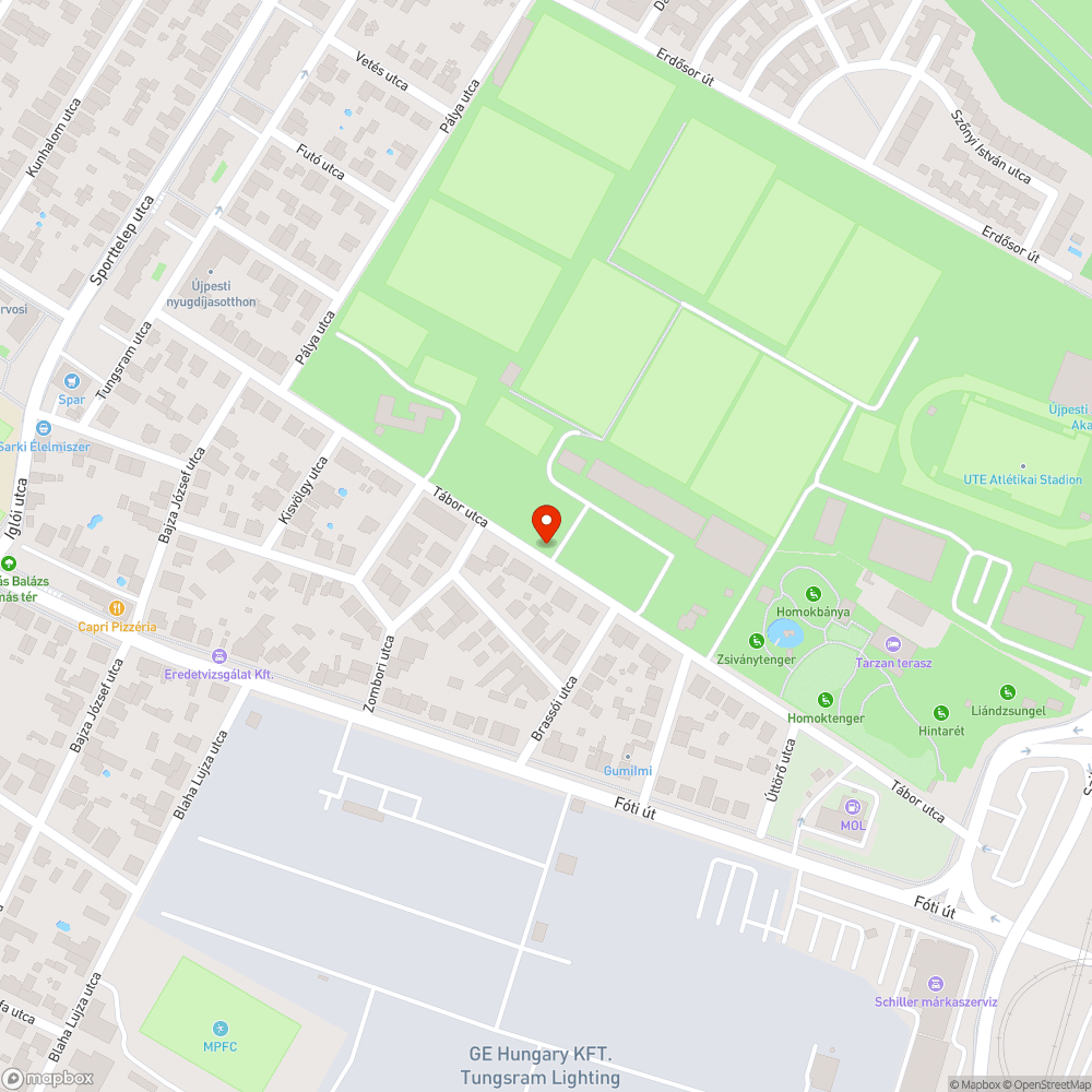 Lekopott burkolat jelzés bejelentés helye