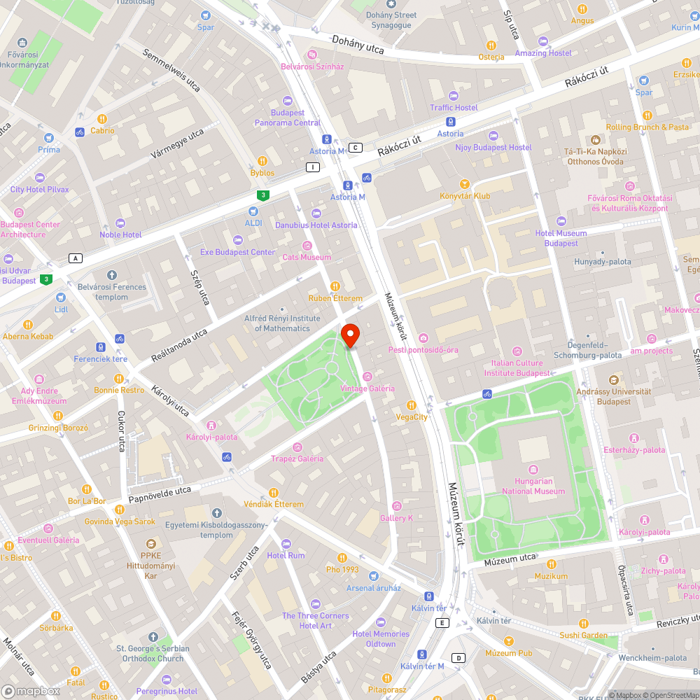 Közvilágítás bejelentés helye