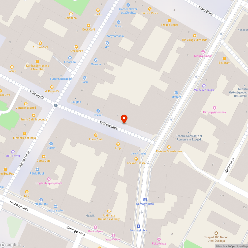 Hiányos, sérült térkövezés bejelentés helye