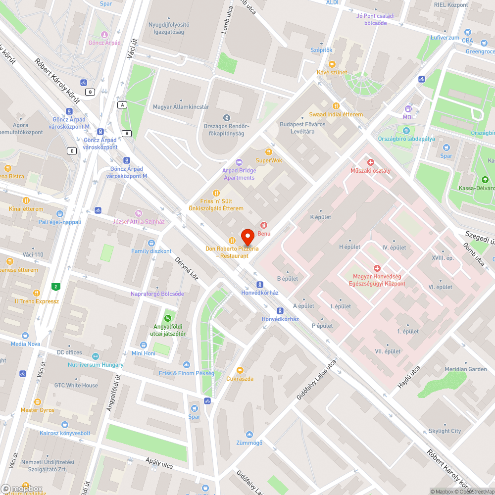 Nyitott kapcsolódoboz bejelentés helye