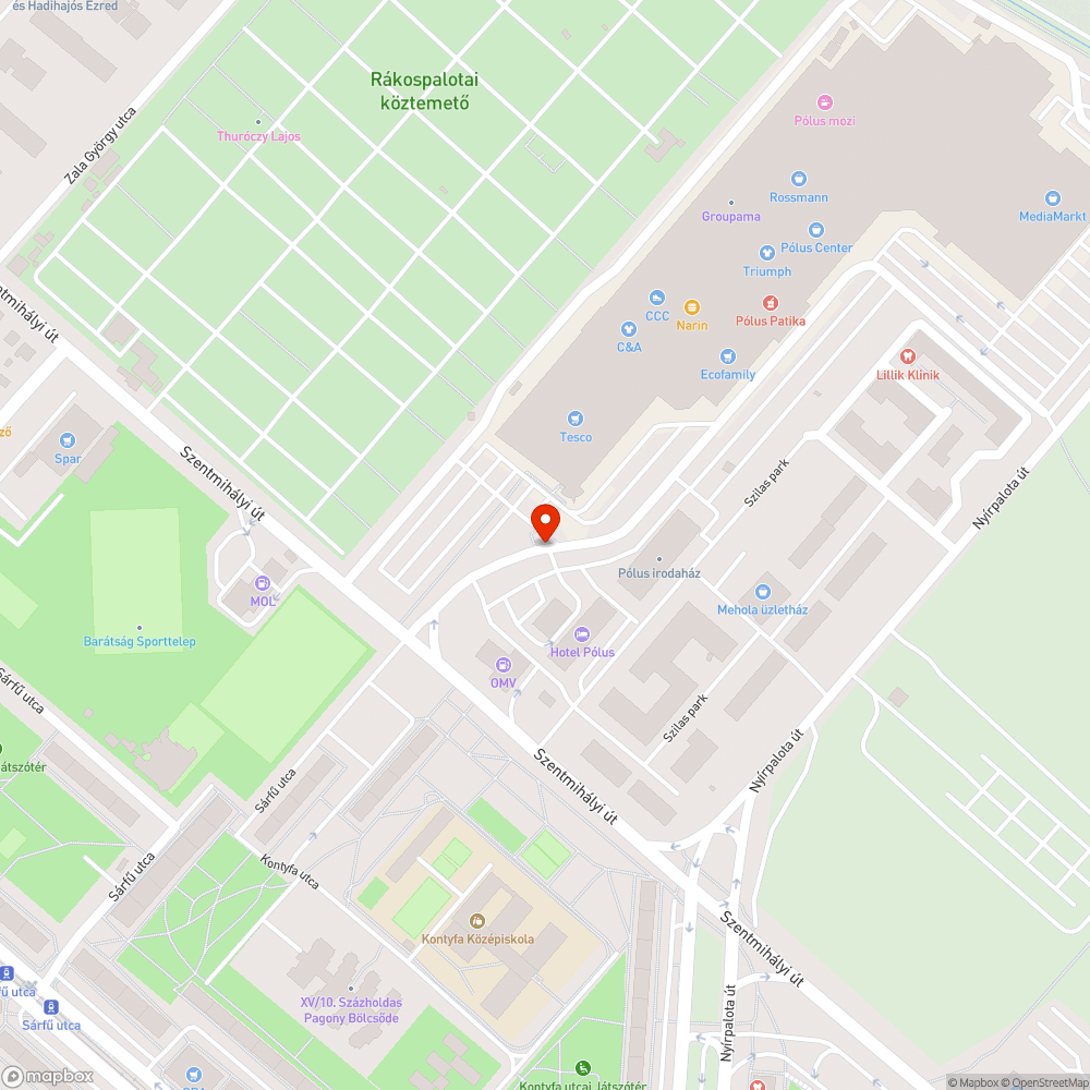 Lekopott zebra bejelentés helye