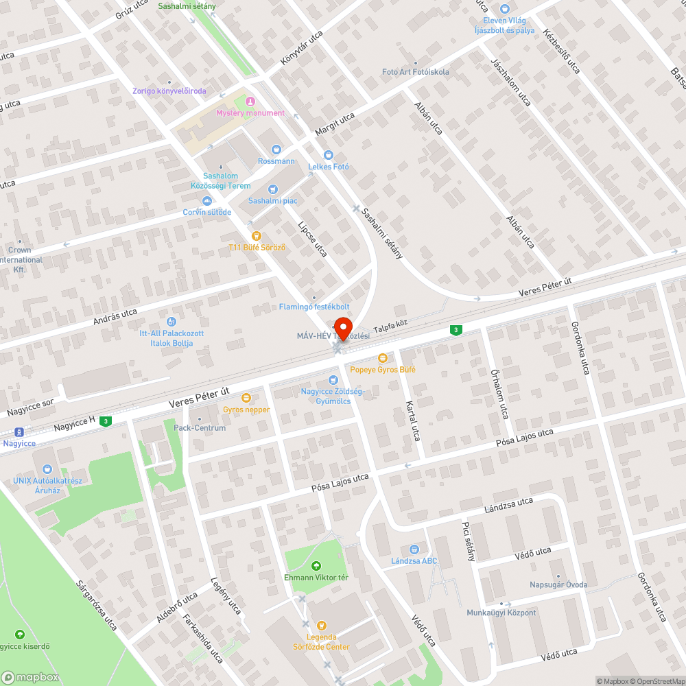 Hév felújítás bejelentés helye