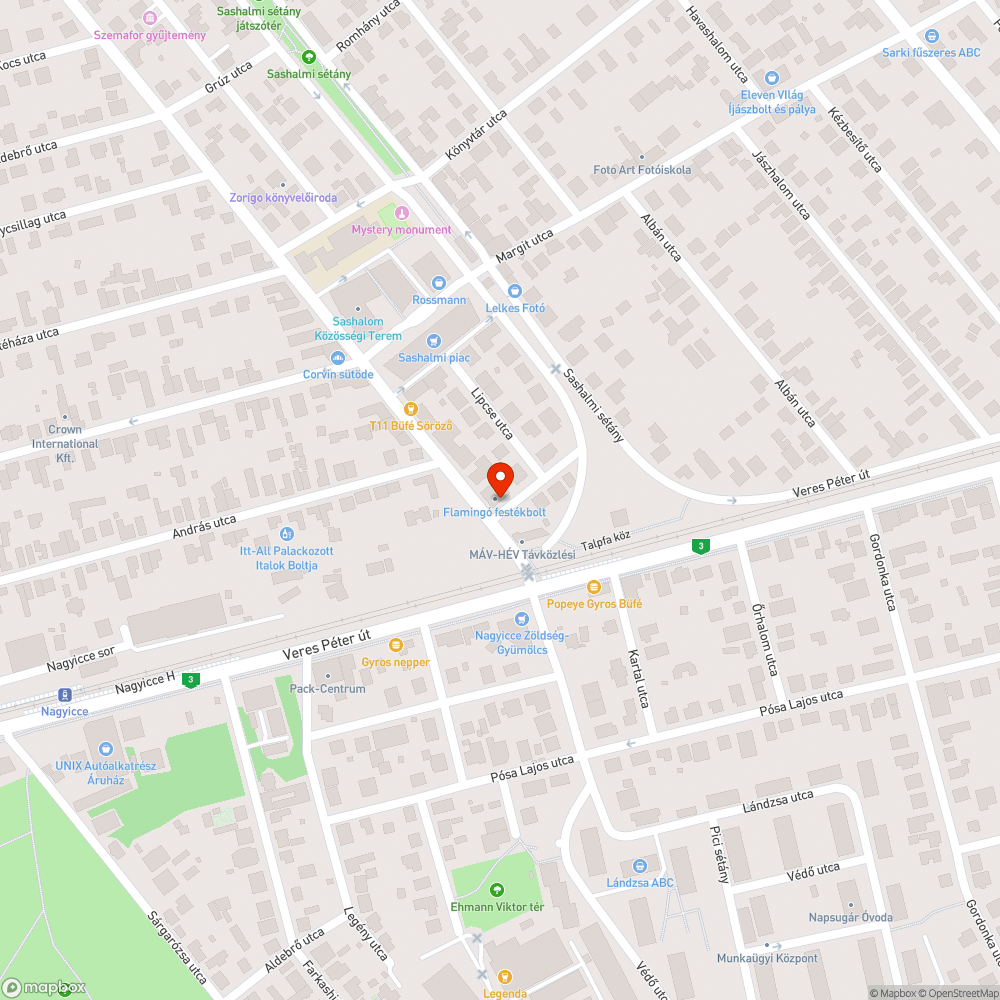 Kidőlt oszlop bejelentés helye