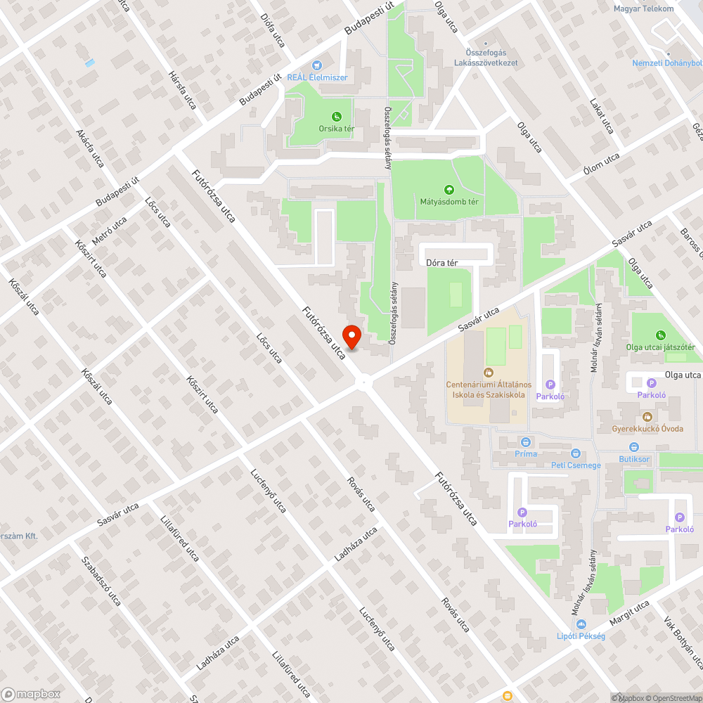 Lecsúszott KRESZ tábla bejelentés helye