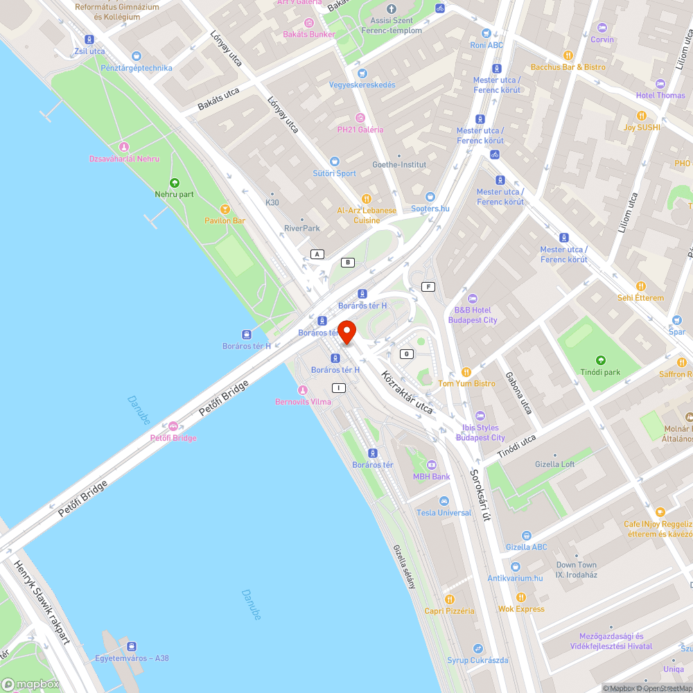 Működésképtelen menetrendjelző bejelentés helye