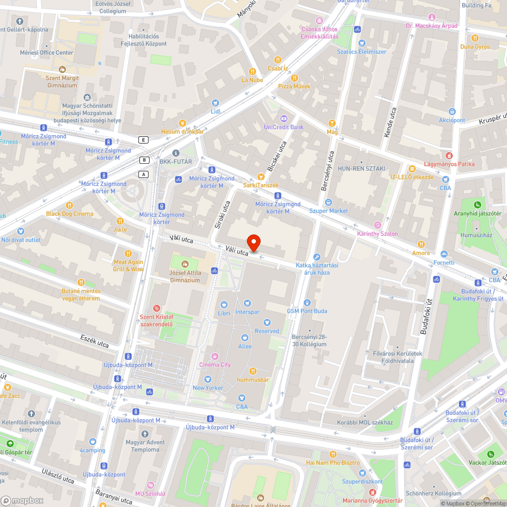 Letört faág bejelentés helye