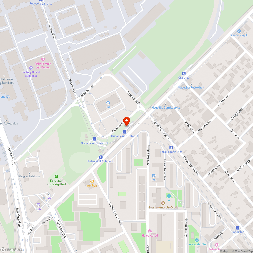 Kidőlt szegénykő bejelentés helye