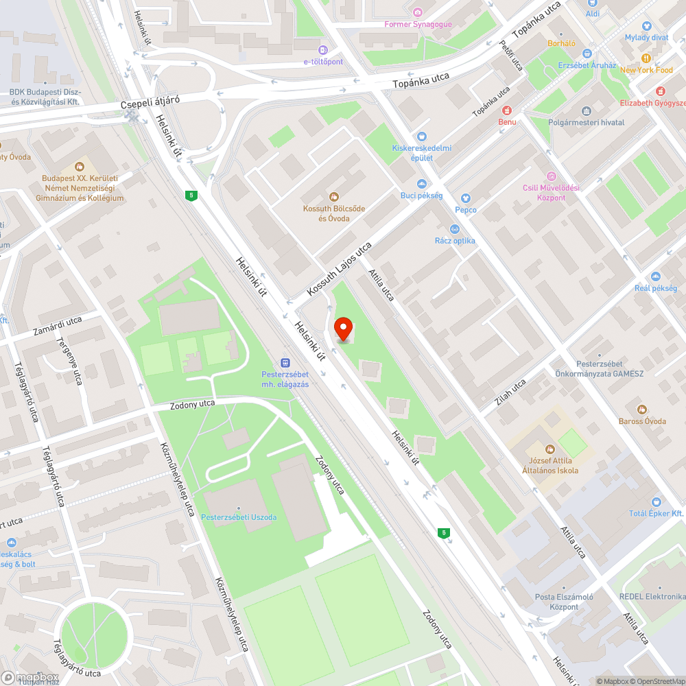 Elhagyott Honda Pesterzsébet bejelentés helye