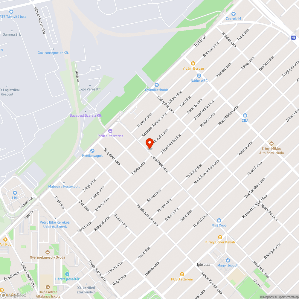 Bebarnult utcatábla bejelentés helye