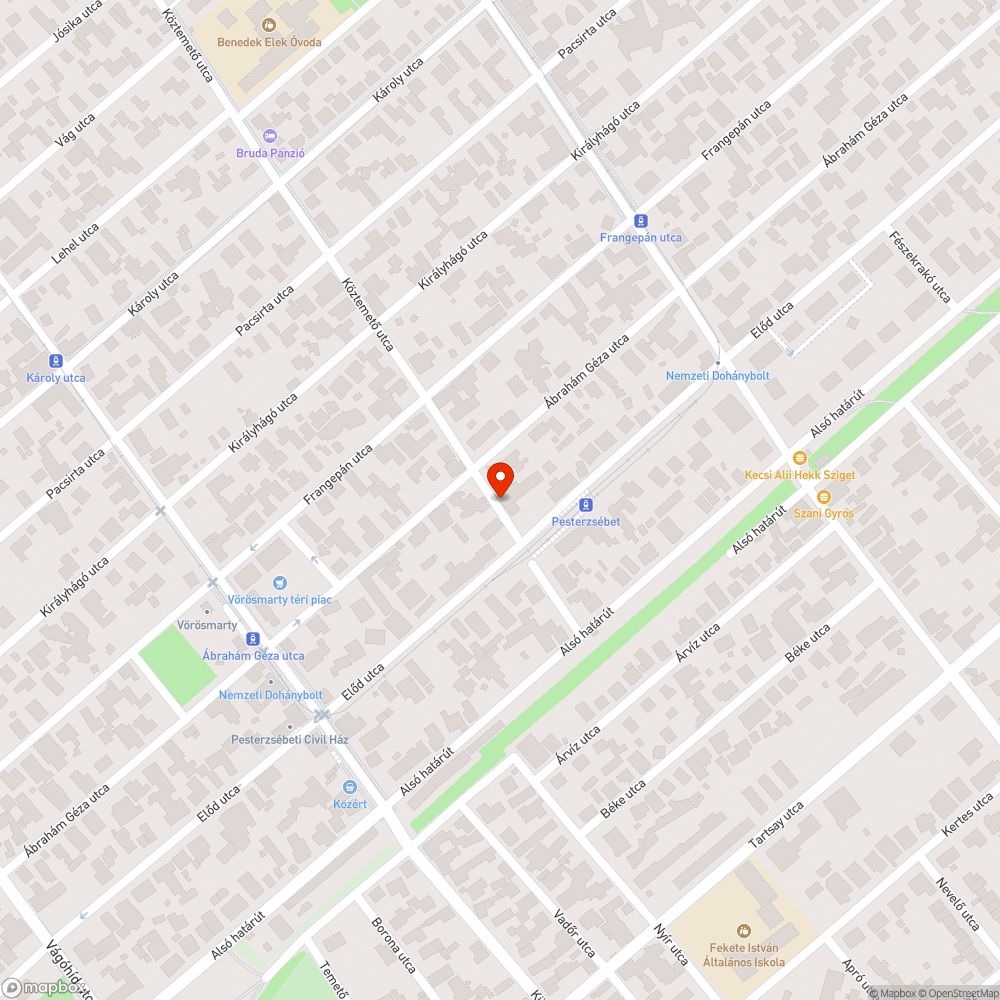 Fatuskó bejelentés helye