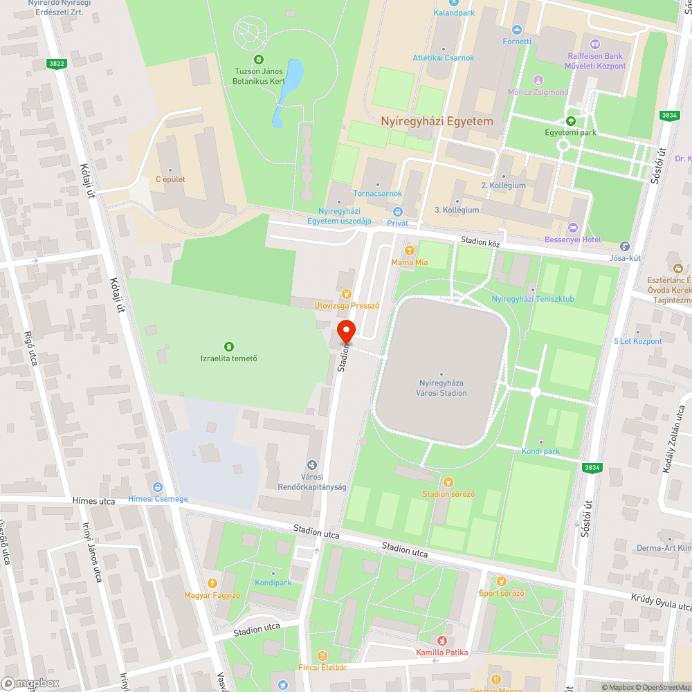 Roncsautók bejelentés helye