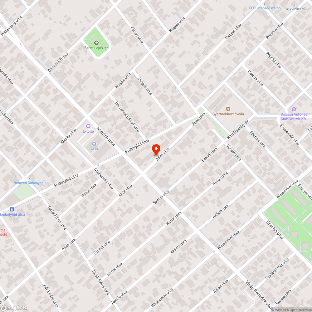 Fatuskók és egy kiszáradt fatörzs bejelentés helye