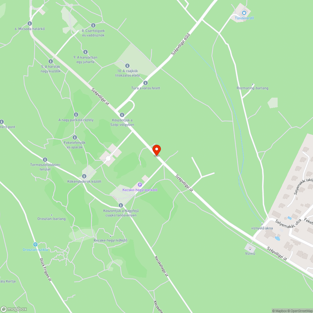 A kecskehegyi madárlest megrongálták bejelentés helye