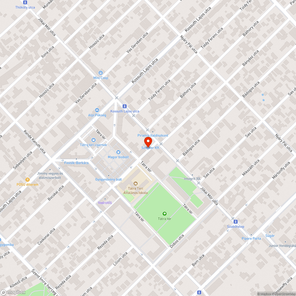 Pesterzsébet Tátra utca tiltott parkolás bejelentés helye