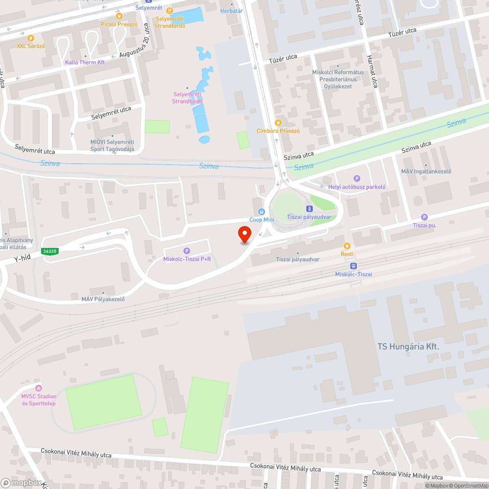 Balesetveszélyes, lyukas fedlap bejelentés helye