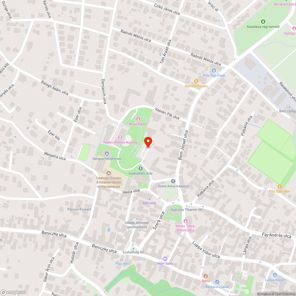 Elhagyottnak látszó autó bejelentés helye