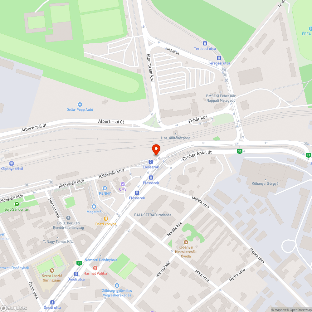 Leszakították a fedelet a villamossági dobozról bejelentés helye