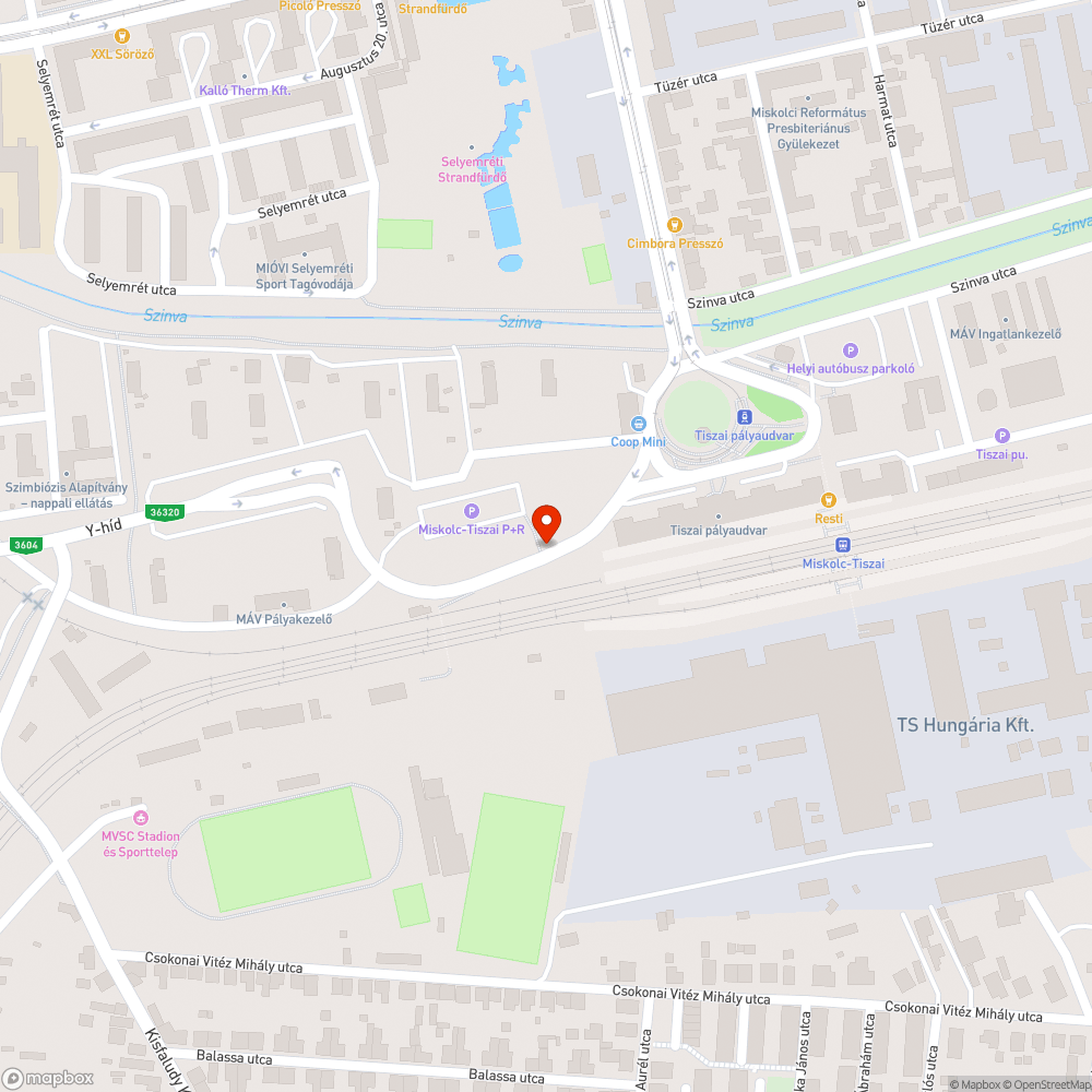 Szemetes járda bejelentés helye