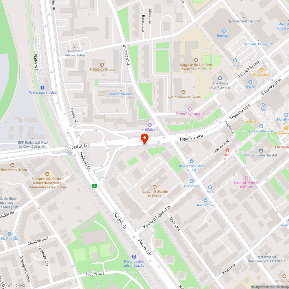 Tábla takarásban bejelentés helye